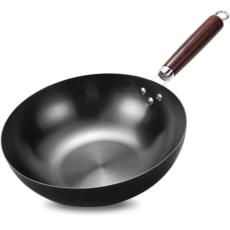 Wok Electric Flat - Padella Wok a Fondo Piatto 32cm,