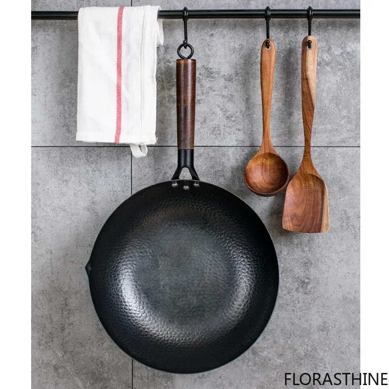 Wok Electric Flat - Wok in Acciaio al Carbonio 32cm