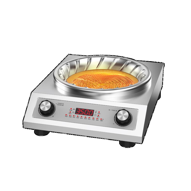 Wok Electric Flat - Stufa elettrica in ceramica Fornello a