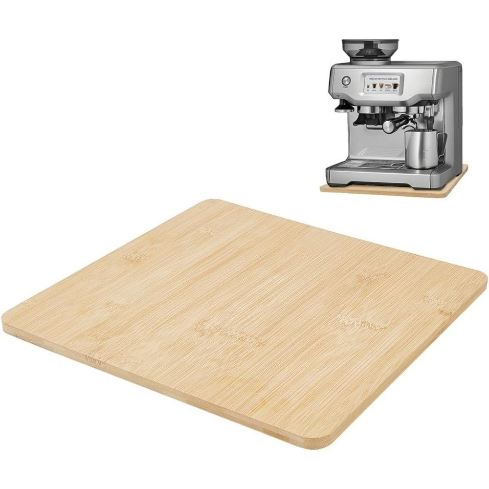 Kitchen Appliances Countertop - Vassoio Scorrevole in Bambù per Macchina