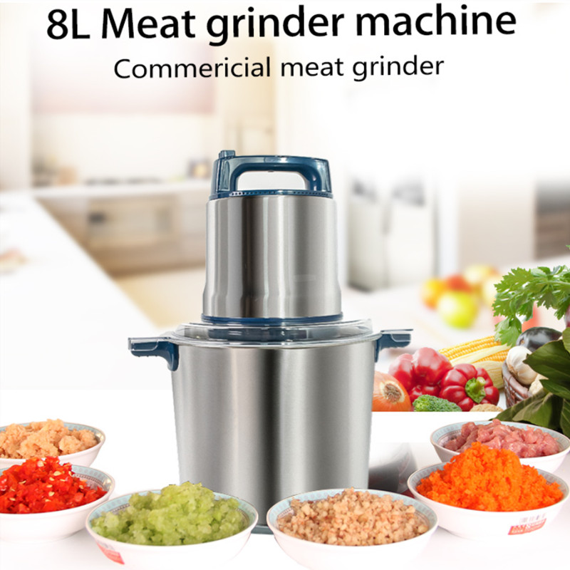 Food Processor Large - Tritacarne elettrico 8L tritacarne elettrico per