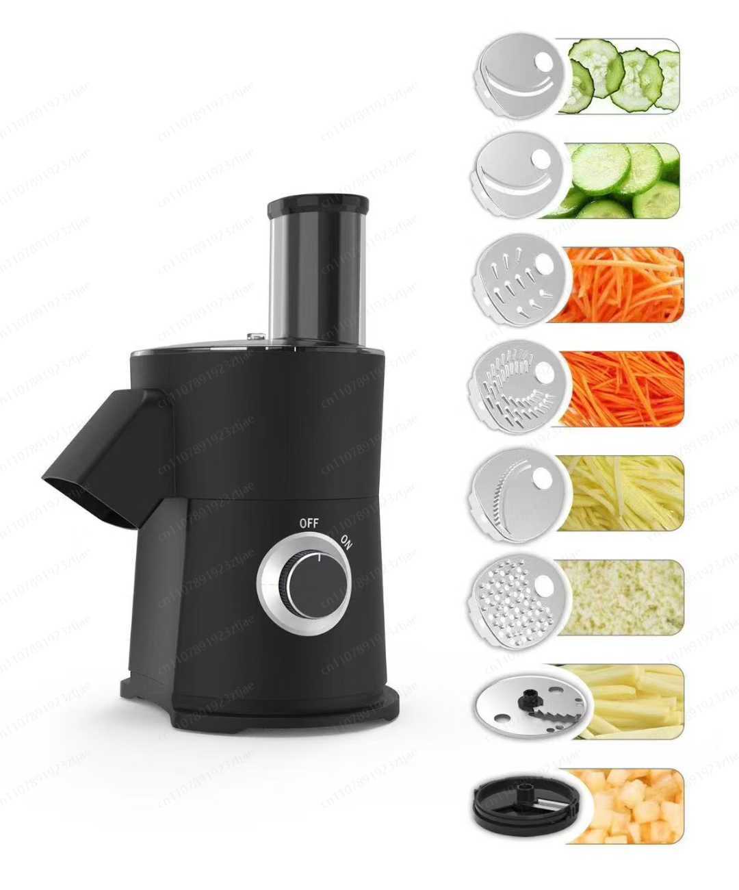 Food Processor Large - Tagliaverdure Elettrico 7 in 1, Robot