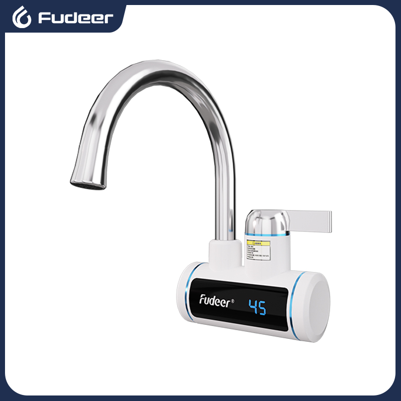 Kitchen Appliances Restaurant - Fudeer Scaldabagno Elettrico 220V Rubinetto Della