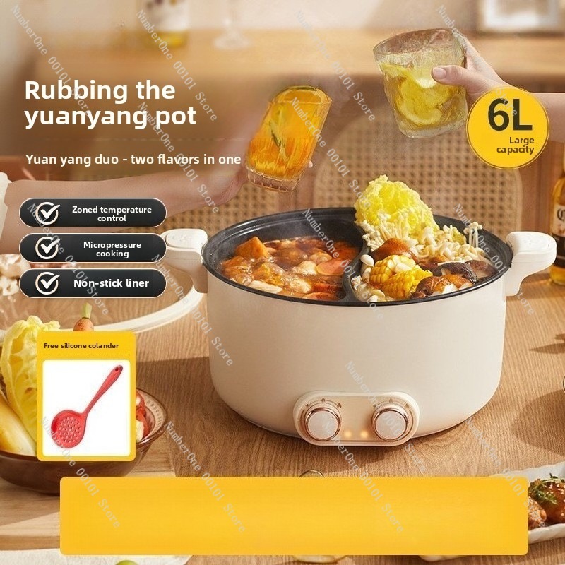 Pentola Elettrica Doppia da 6L - Kitchen Appliances Home recensione e prezzo