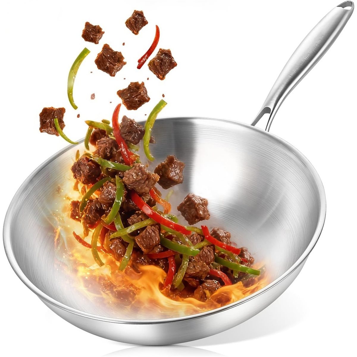 Wok Premium da 12 Pollici in A - Wok Electric Flat recensione e prezzo