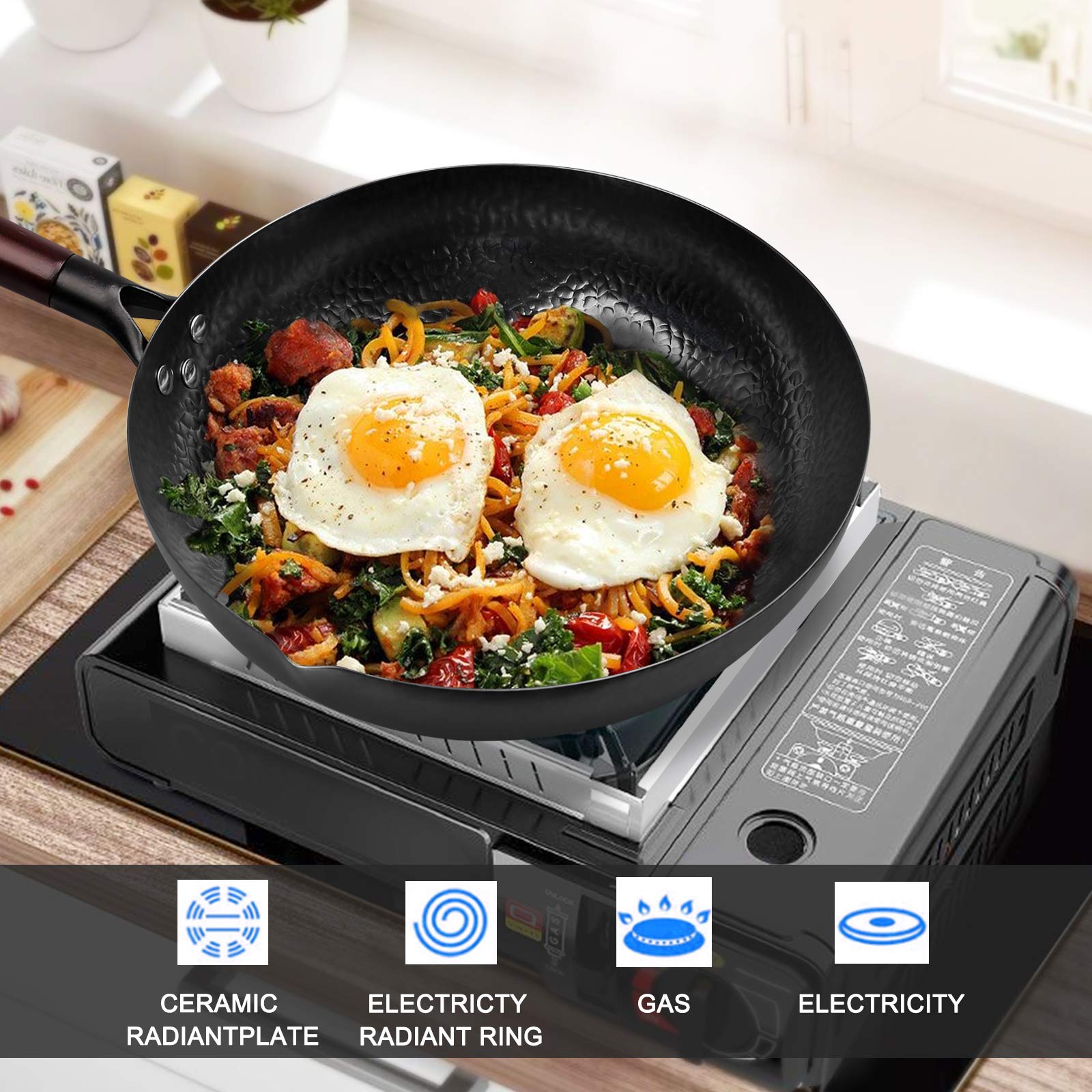 Wok, Wok e padelle in acciaio  - Wok Electric Flat recensione e prezzo