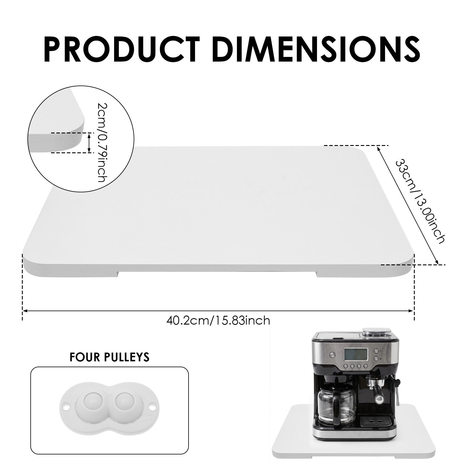 Vassoio scorrevole per elettro - Kitchen Appliances Countertop recensione e prezzo