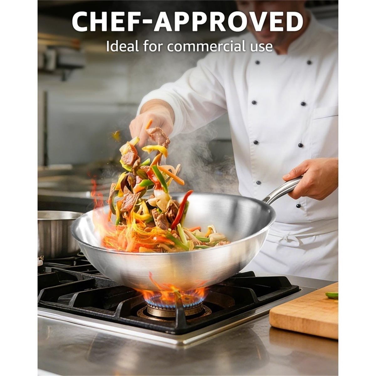 Wok in Acciaio Inox Tri-Ply da - Wok Electric Flat recensione e prezzo